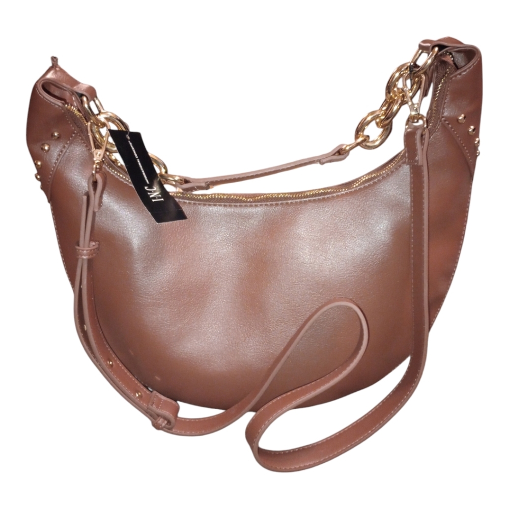 I.N.C. Whitney Cinnamon Crunch Crossbody Handbag, NWT